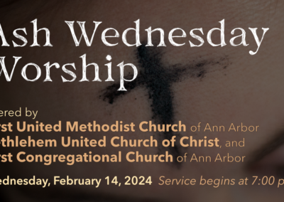 February 14, 2024 – Ash Wednesday